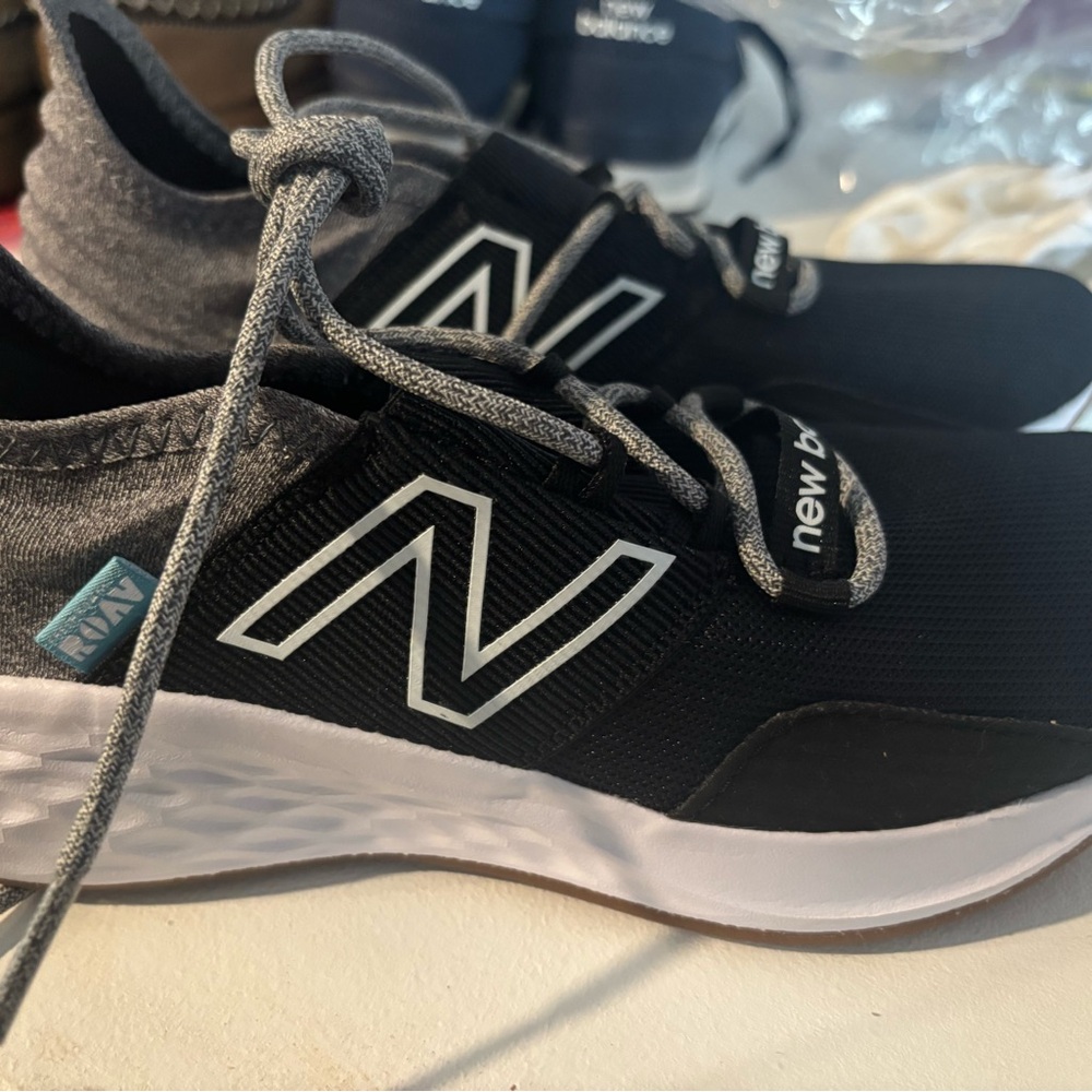 New Balance Black and Gray Athletic Shoes